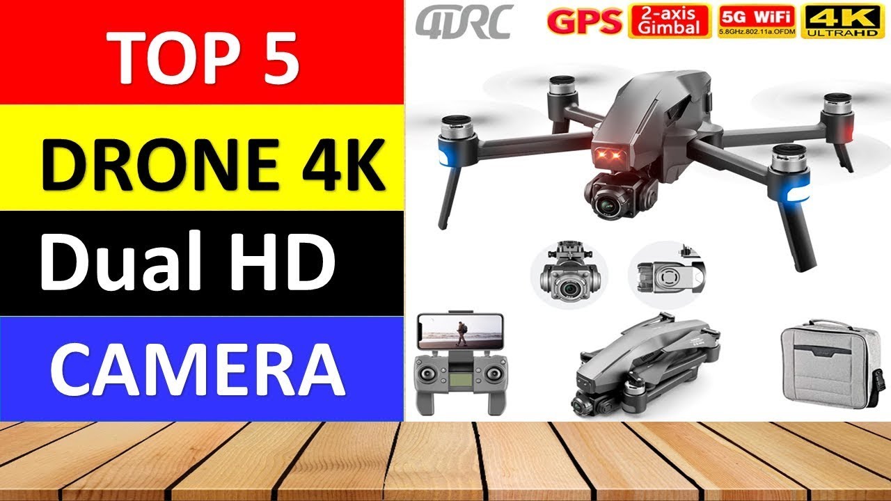 Top 5 BEST Drone 4K Dual HD Camera On Aliexpress - YouTube