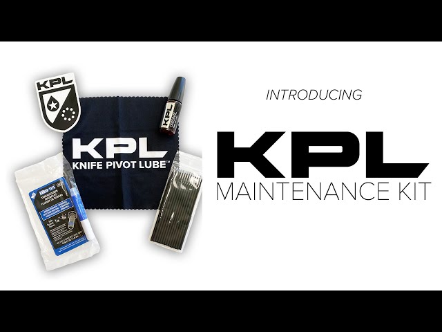 Knife Maintenance Kit by KPL – Knife Pivot Lube