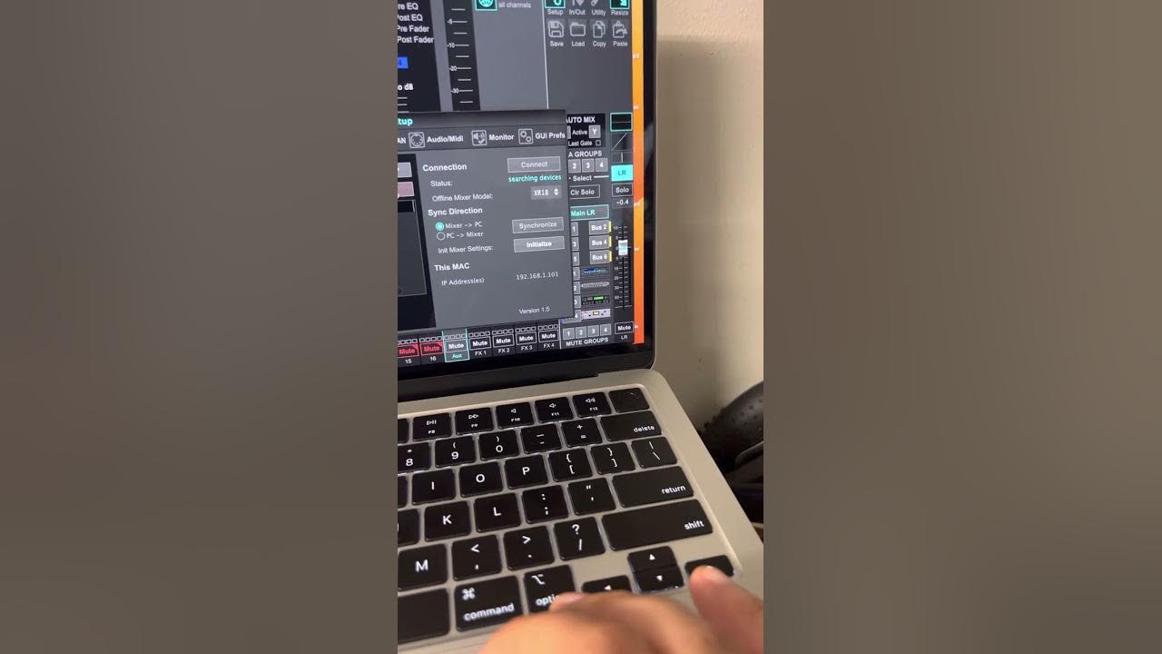 Behringer XR18, how to use channels 17/18 simple explanation YouTube