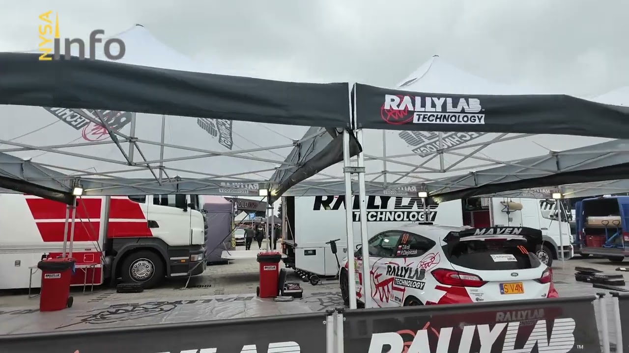 Rajd Nyski 2025 strefa serwisowa