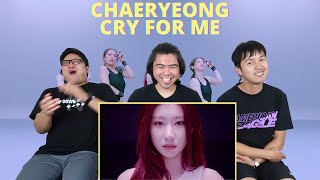 'Cry for Me' covered by ITZY CHAERYEONG | REACTION