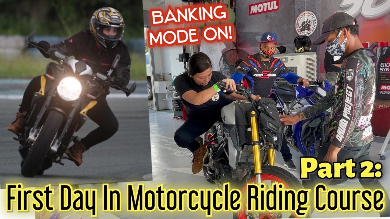 Motorcycle Riding Training From Zero2Podium Riding School (Part 2