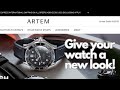 Give Your Watch A New Look With Artem Sailcloth Watch Straps