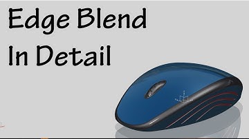 Siemens Nx || Modeling || Edge Blend Part 1