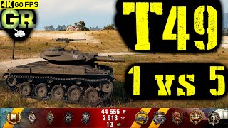 World of Tanks T49 Replay - 7 Kills 5.3K DMG(Patch 1.4.0)