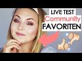 LIVE TEST! Full Face first Impressions COMMUNITY FAVORITES! 💕 deutsch