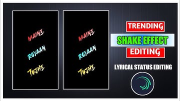How to make trending shake brush text status||Alight motion video editing||Suraj Das||