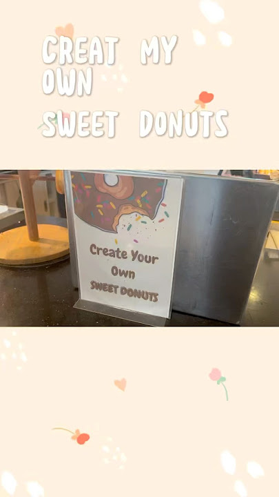 Creat my own sweet donuts at Aston Hotel and resort #donuts #yummy #hotel