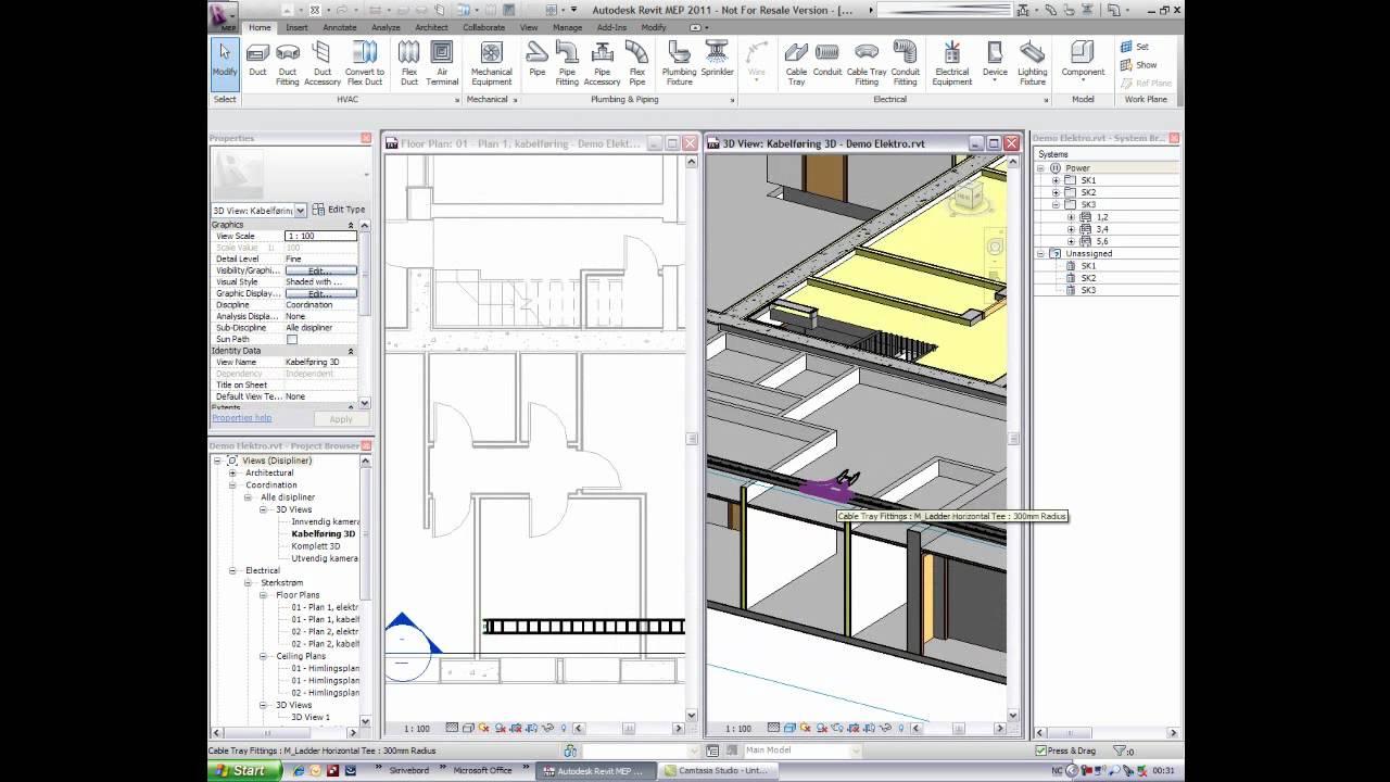 Revit Mep Elektro , How to Design Electrical System in Revit MEP – SLBGR