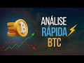 Análise Rápida BTC. Dia de grande VOLATIDADE no Mercado Cripto!  - Análise Gráfica / Price Action