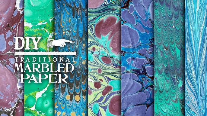 How to do paper marbling: a beginner's guide - Gathered