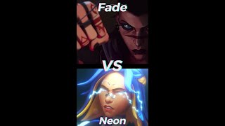 Neon vs Fade!! Who's the Better Agent! Random Agent vs Random Agent.