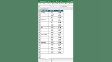 How to fill Blank cells in Excel | Excel value from Row Above #Shorts |