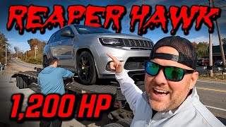 My New 1,200 HP Fully Built Jeep Trackhawk!!!!! (Reaper Hawk Build)