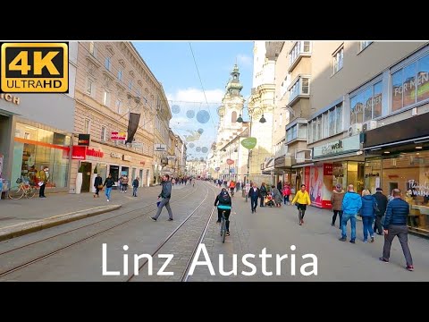 Video: Linz, Oostenrijk - Donau River City