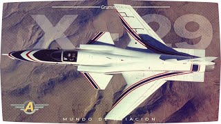 Grumman X-29 y la tecnología de alas en flecha invertida