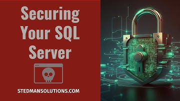 Securing you SQL Server