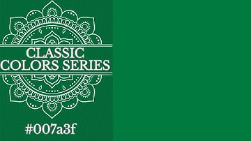 [DEEP GREEN] — 4K Solid Color Background (1 Hour Loop) | Digital Visual Display