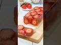 断面に感動！いちごミルクゼリーの作り方 #簡単レシピ #簡単レシピ #おうちカフェ #recipe