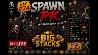THE SUMMER EVENT IS HERE - Spawn PK Livestream FSW Day #24 -Giveaways - PKing - Raids