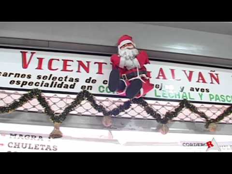 Radio Aspe visita el Mercado de Abastos en Nochebuena