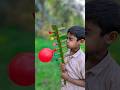 Big Colour Balloon Toy Using Green Bamboo Diy Art mp3