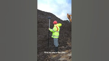 Watch a Stockpile Turn 3D in Seconds! CHCNAV I100