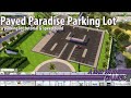 Sims 4 Parking Lot Building Tutorial/Speed Build