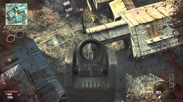 Out of map Carbon using shotgun knockback glitch mw3