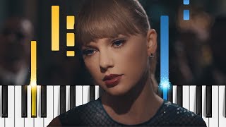 Taylor Swift - Delicate - Piano Tutorial & Sheets! screenshot 1