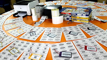 Feature of different barcode font standards