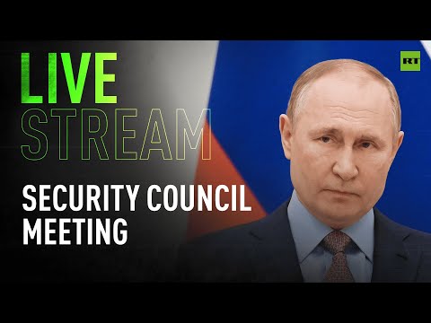 Putin holds meeting with Security Council [TAPE]