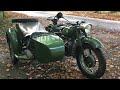 1970 Ural and side car.