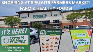 SHOPPING AT SPROUTS FARMERS MARKET! FARM & HEALTHY FOODS!