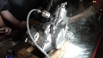 2 Stroke Engine Disassembly   Pressure Test Smoke Machine Method   10 22 14
