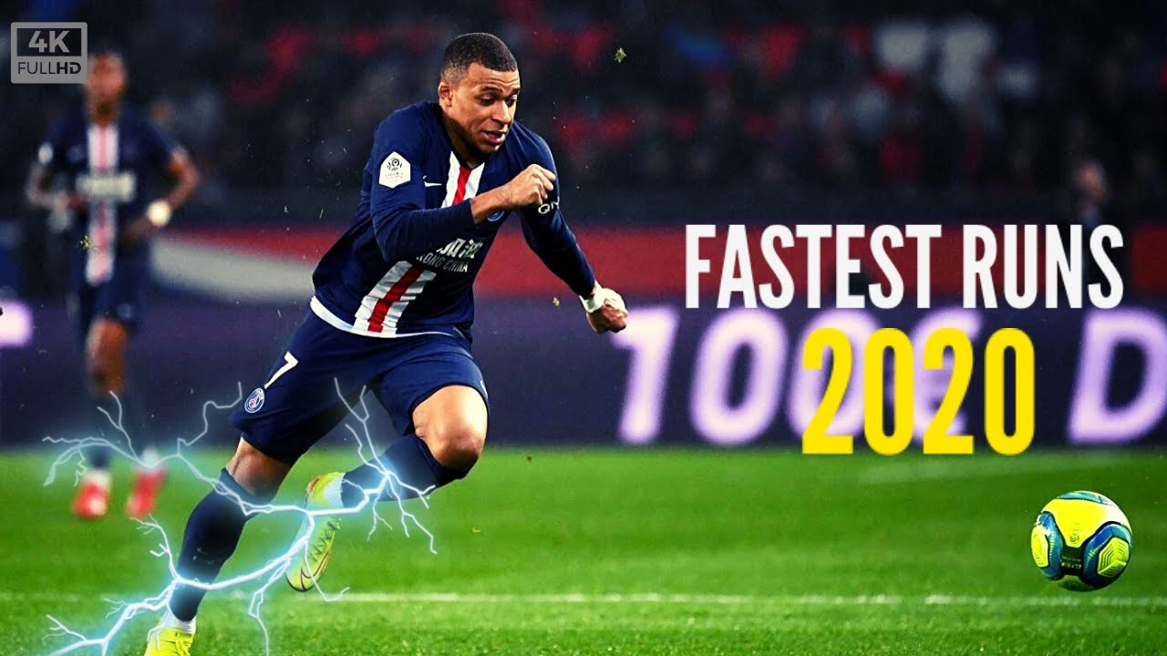 Fastest Sprint Speeds & Runs in Football 2020 ᴴᴰ - YouTube
