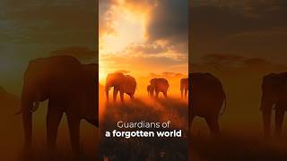 Elephant Herd Charges Threat | AI-Generated Wildlife Drama 4K #shorts