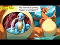【AI_36】Charizard vs Squirtle #英語の勉強 #aiart #参考にならない殺人犯から身を守る方法