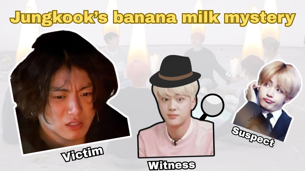 The Great Banana milk mystery 🤔🔎| Jk Investigation 🕶 BTS ff 