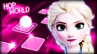 Into The Unknown - Frozen 2 | Tiles Hop EDM Rush | Disney Red *WORLD RECORD*