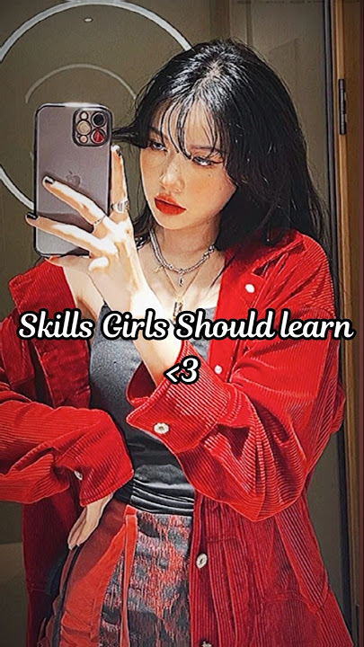 Skills That Girls Should Learn🌜🎯 #shorts #aesthetic #women #skills #learning