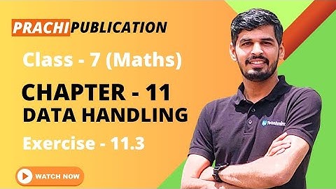 Class 7 Prachi chapter - 11(Data Handling ) Ex 11.3 #maths #prachibook