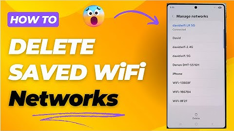 📶 How to DELETE SAVED WiFi Networks on Samsung Galaxy S25/S25+/Ultra 🚀