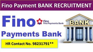Fino Payment Bank Recruitment for microfinance job | How to apply job #EmploymentGuruji