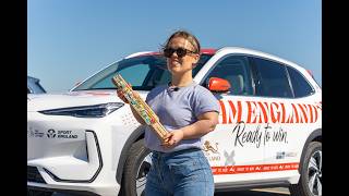 Ellie Simmonds Leads the Team England Beach Clean - Kings Baton Relay