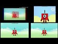 Youtube Thumbnail Numberblocks Intro Up To Faster Quadparsion 5