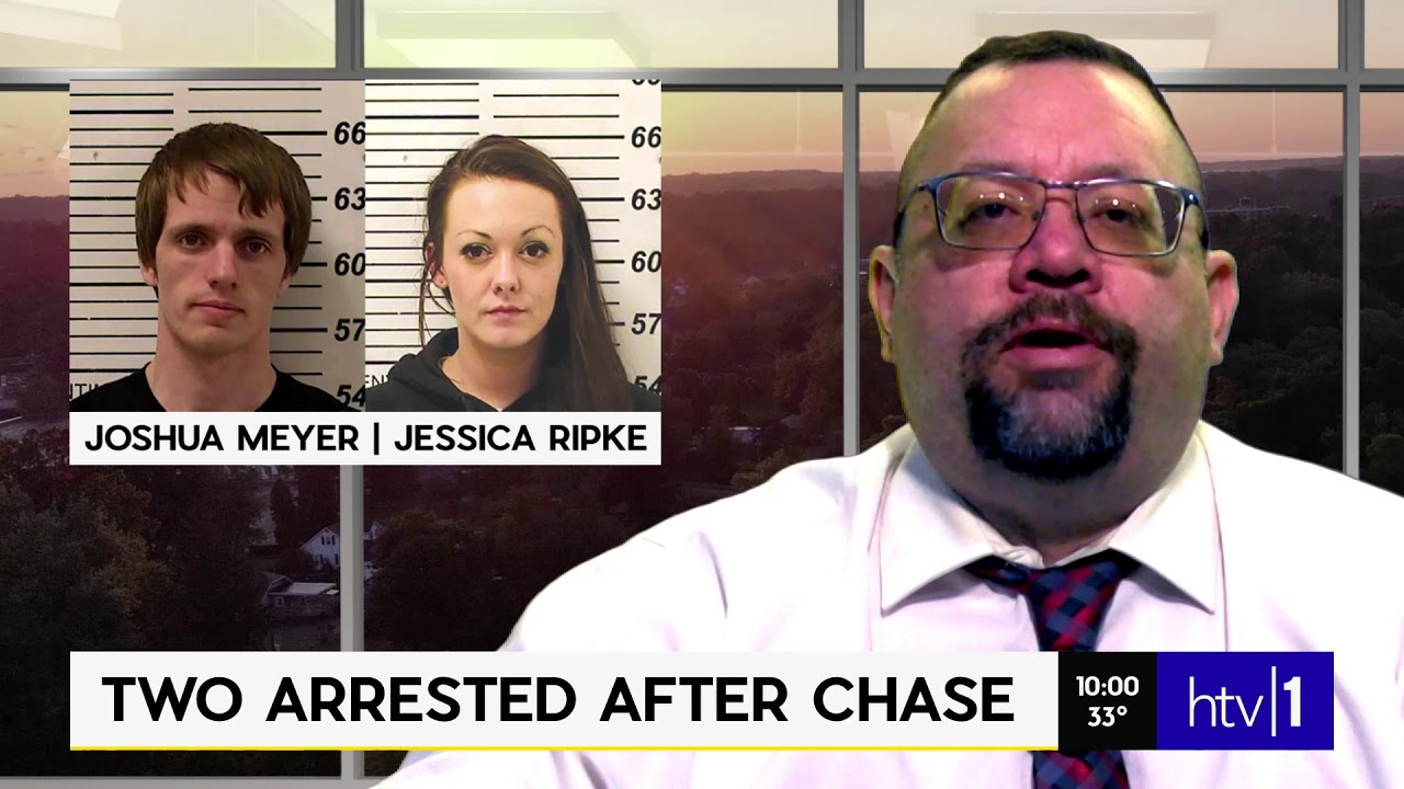 TWO ARRESTED AFTER CHASE - YouTube