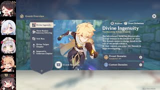 Genshin Impact - Divine Ingenuity Custom Domain: Spike Wind Tunnel
