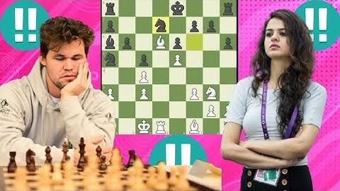 Super magnus Carlsen vs Tania Sachdev  3