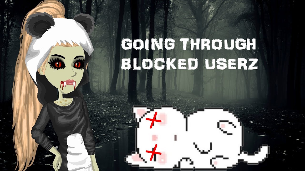 Msp Scared Going throgh my new acc blocked userz | MSP | I AM SCARED - YouTube